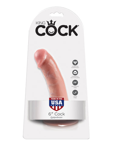 King Cock 6" Cock-Flesh
