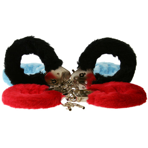 Toy Joy Furry Fun Cuffs-Black