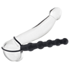 Silicone Love Rider Beaded Dual Penetrator-Black
