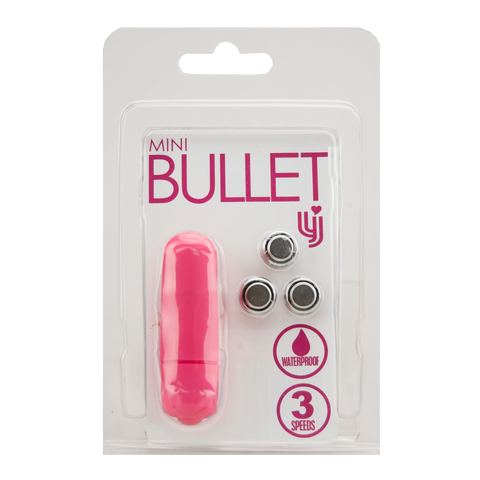 Loving Joy 3 Speed Mini Bullet Vibrator - Pink