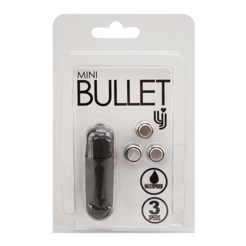 Loving Joy 3 Speed Mini Bullet Vibrator - Black