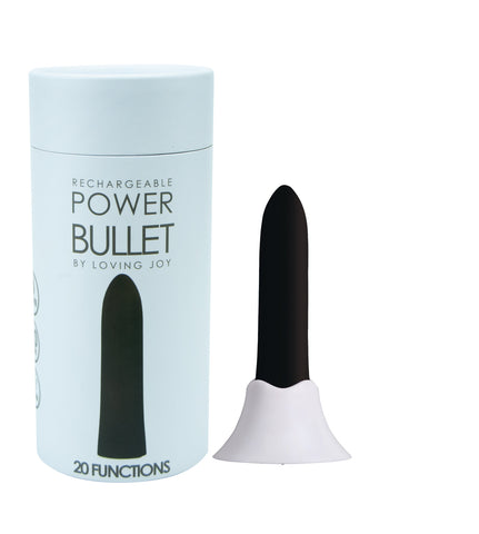 Loving Joy Power Bullet Vibrator-'Black'
